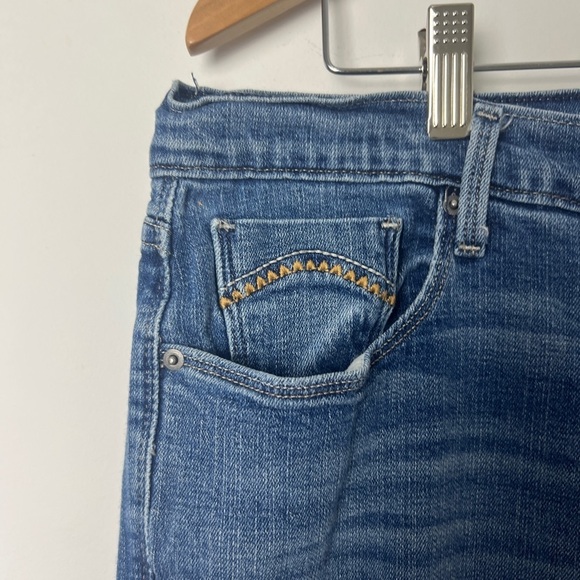 Levi's 505 Women's Straight Leg Legacy Embroidered Pocket Cotton Stretch 34x32 - Picture 4 of 11